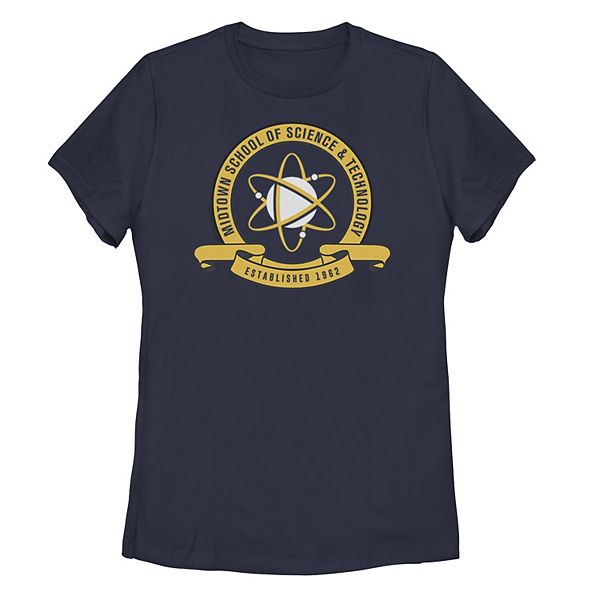 Juniors' Marvel Midtown School Of Science And Technology Emblem Tee