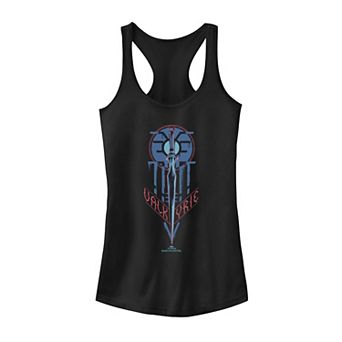 Juniors' Marvel Thor: Ragnarok Valkyrie Boho Logo Tank Top