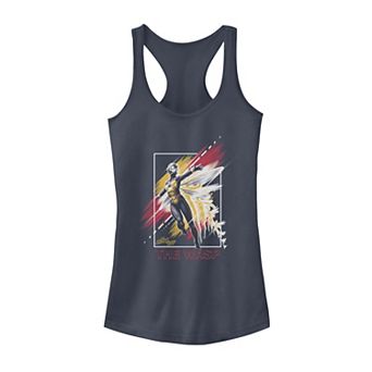 Juniors' Marvel The Wasp Artsy Portrait Panel Tank Top