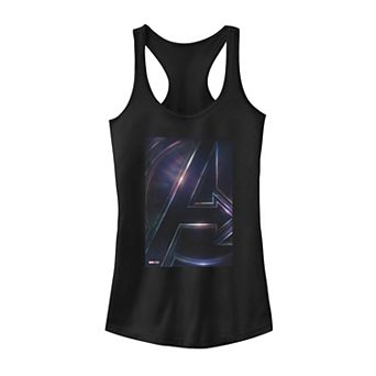 Juniors' Marvel Avengers Infinity War Logo Tank Top