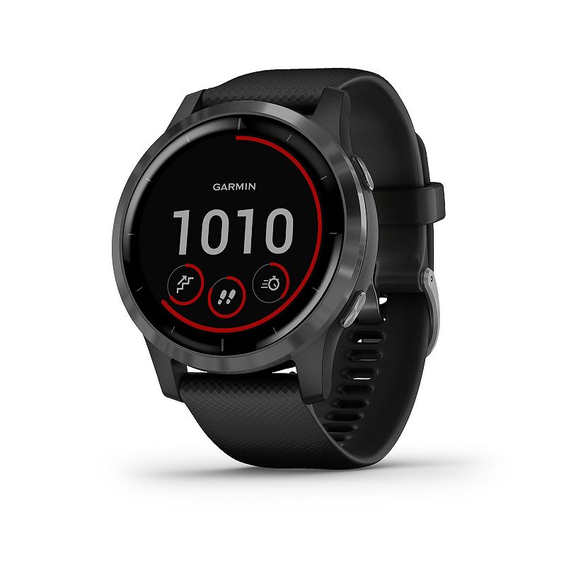 Garmin Vivoactive 4 Smartwatch, Black, Medium