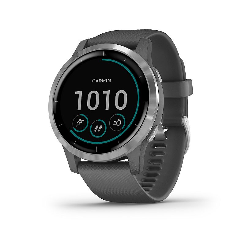 Garmin Vivoactive 4 Smartwatch, Grey, Medium