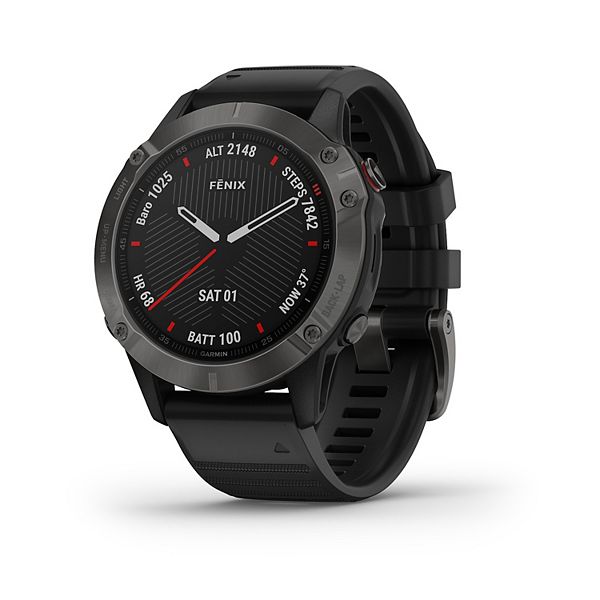 ubrugt Slette Komedieserie Garmin fenix 6 Sapphire Multisport GPS Smartwatch