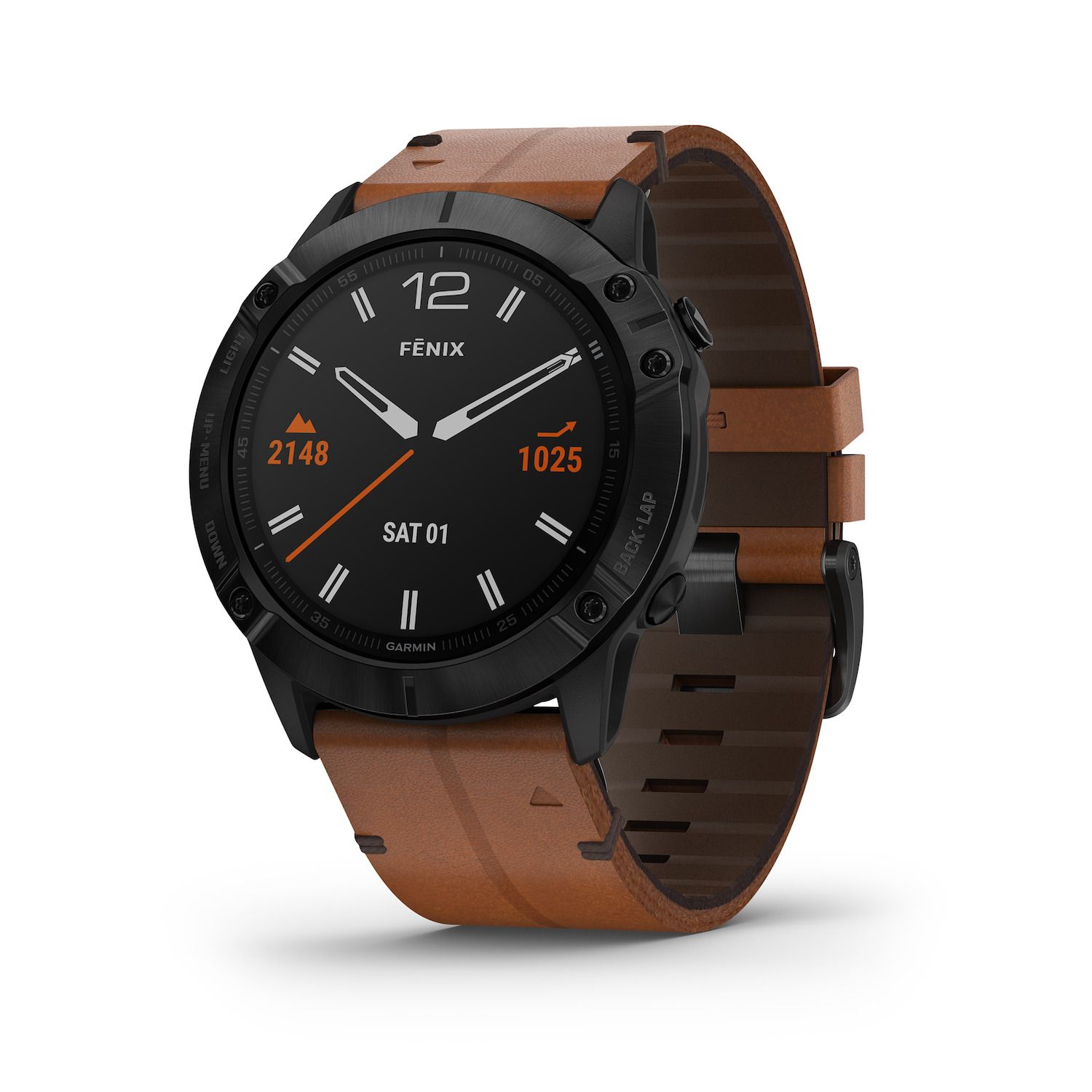 leather garmin band