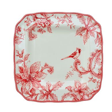 222 Fifth Christmas Lane 16-piece Dinnerware Set