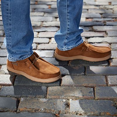 Dearfoams Men\'s Bennett Indoor/Outdoor Memory Foam Comfort Chukka Slippers NEW Men main image 3