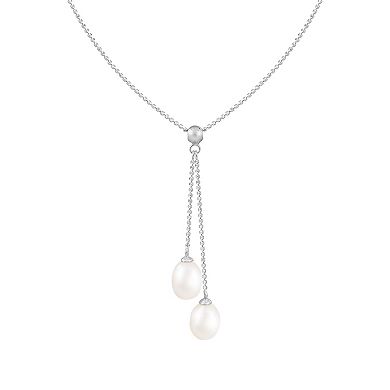 Sterling Silver Freshwater Cultured Pearl Pendant Necklace