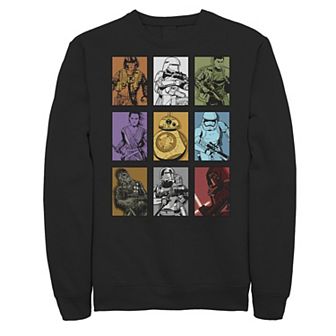 Disney's Star Wars Juniors' Colorful Character Sweatshirt