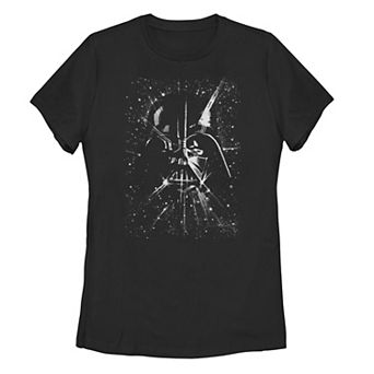 Juniors' Star Wars Darth Vader Space Tee
