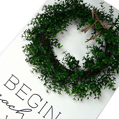 Prinz Begin Each Day Wreath