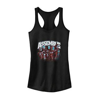 Juniors' Marvel Women Avengers "Assemble" Group Shot Tank Top