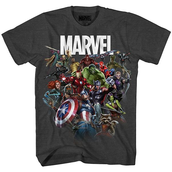 Boys 8 20 Marvel Avengers Tee