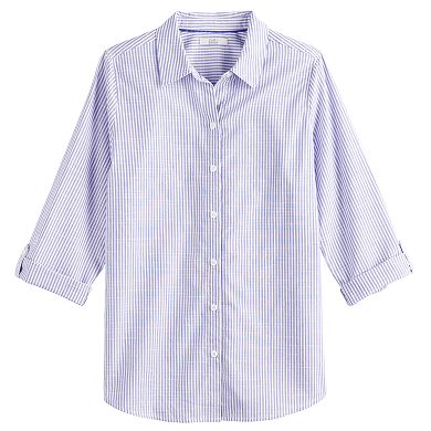 Women's Croft & Barrow® Button Down Shirt
