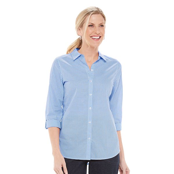Women's Croft & Barrow® Button Down Shirt