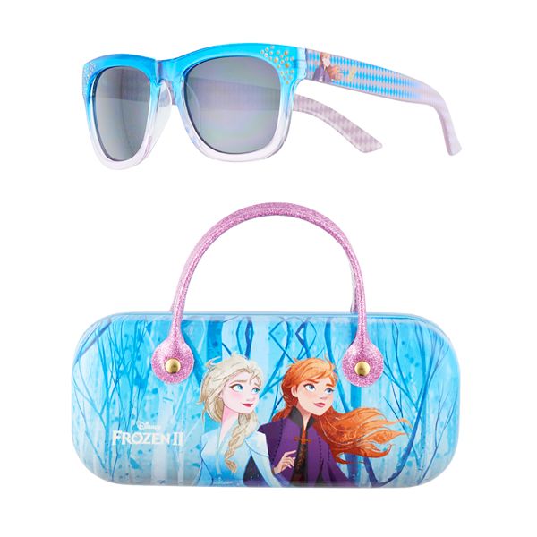 Frozen II Kids Sunglasses for Girls Toddler Sunglasses with Kids Glasses Case 