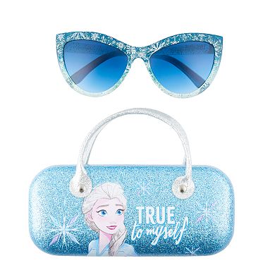 Disney's Frozen 2 Girls 4-16 Elsa Sunglasses with Case Set