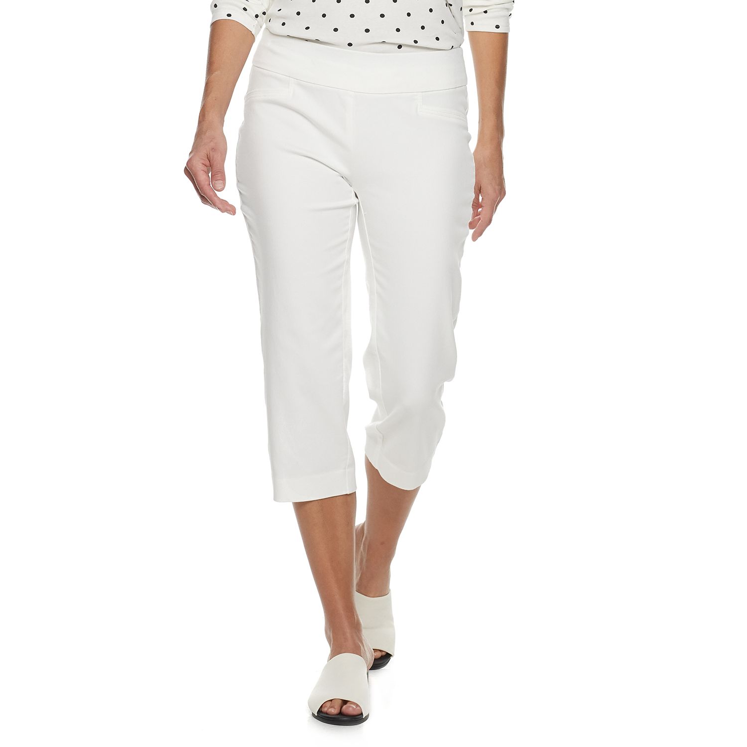 kohls womens petite capri pants