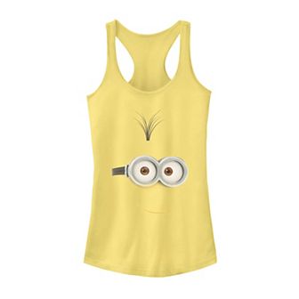Juniors' Despicable Me Minions Kevin Face Smile Tank Top