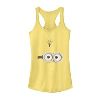 Juniors' Despicable Me Minions Kevin Face Smile Tank Top