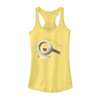 Juniors' Despicable Me Minions Carl Smirk Face Tank Top