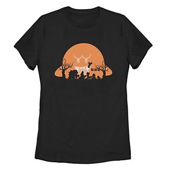 Juniors' Nintendo Super Mario Boo Silhouette Trick Or Treat Tee