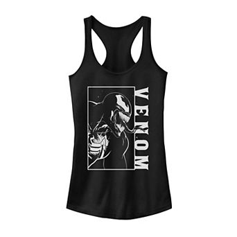 Juniors' Marvel Venom Profile Poster Tank Top