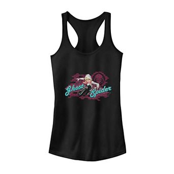 Juniors' Marvel Ghost Spider Action Portrait Tank Top