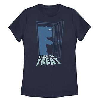 Juniors' ©Disney Pixar Monsters University Sully "Trick Or Treat" Silhouette Tee