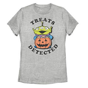 Juniors' ©Disney Pixar Toy Story "Treats Detected" Alien Portrait Tee
