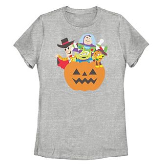 Disney / Pixar's Toy Story Juniors' Pumpkin Surprise Group Shot Tee