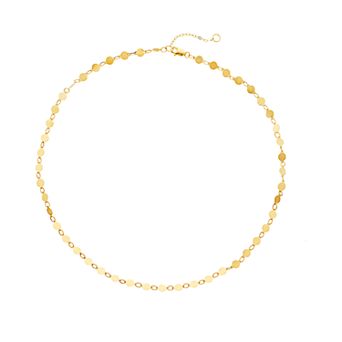 Womens Karat Rush 14KT YELLOW GOLD PEBBLE NECKLACE