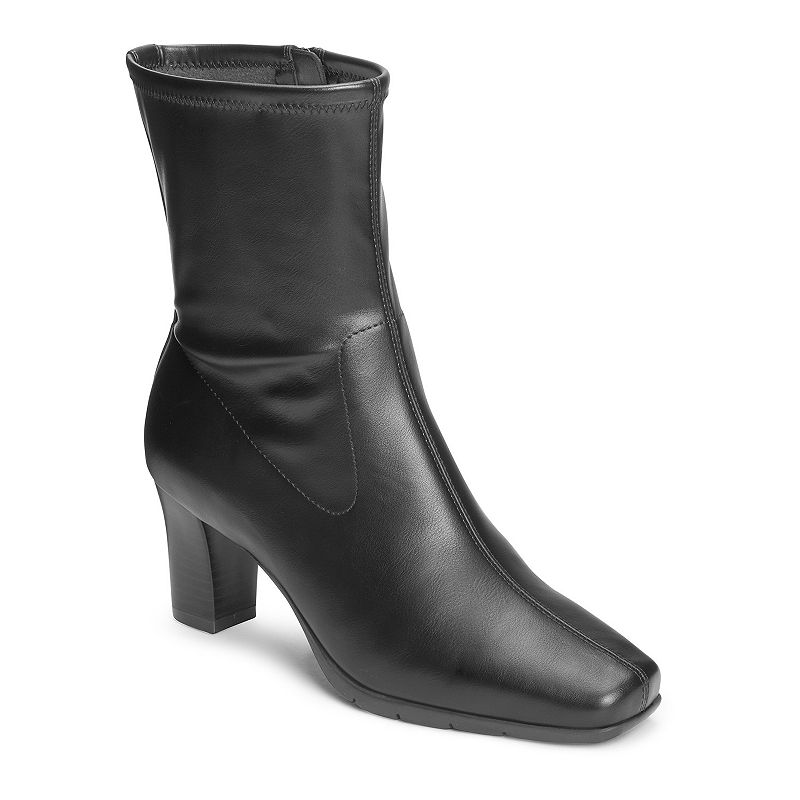 UPC 825073965380 product image for Aerosoles Cinnamon Women's Ankle Boots, Size: 11, Black | upcitemdb.com