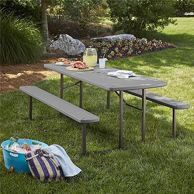 Cosco Outdoor Living INTELLIFIT Folding Picnic Table