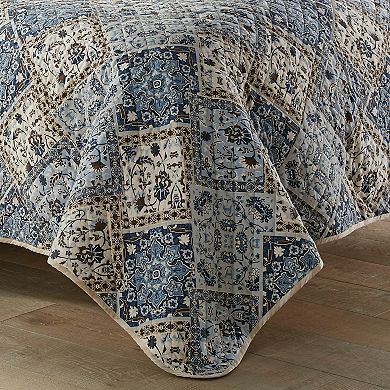 Stone Cottage Arell Blue Quilt Set