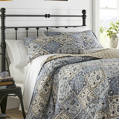 Stone Cottage Arell Blue Quilt Set
