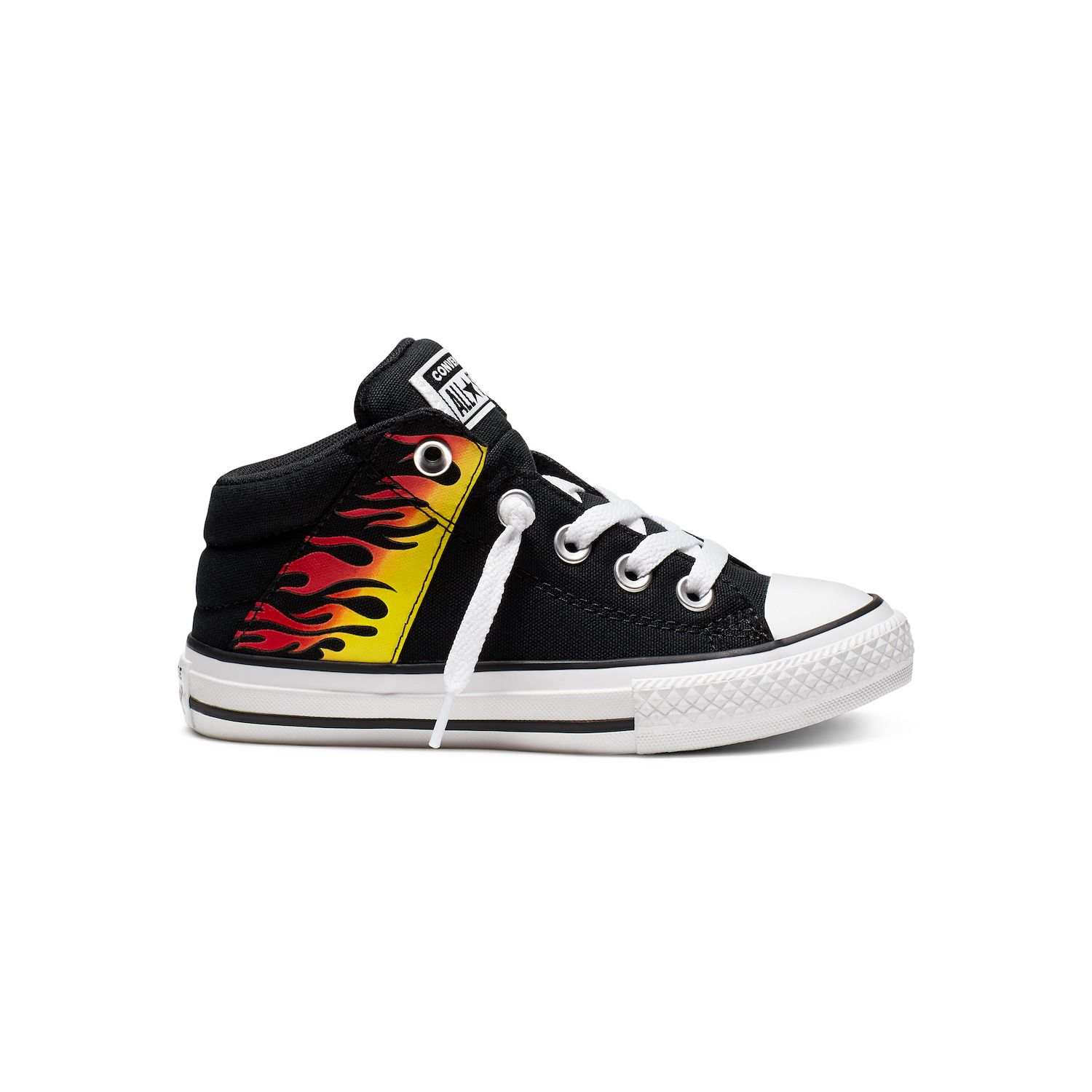 boys flame converse