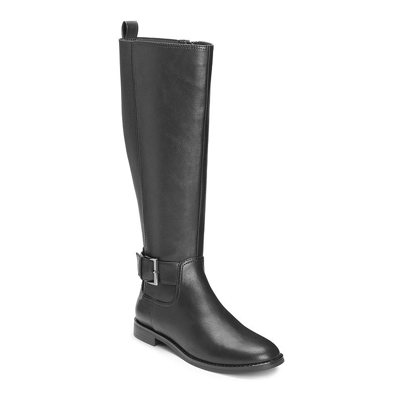 UPC 887039814804 product image for Aerosoles Risk Taker Women's Riding Boots, Size: 11, Black | upcitemdb.com