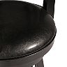 Hillsdale Furniture Fairfox 24.5 in. Oak Swivel Counter Stool 4650-826