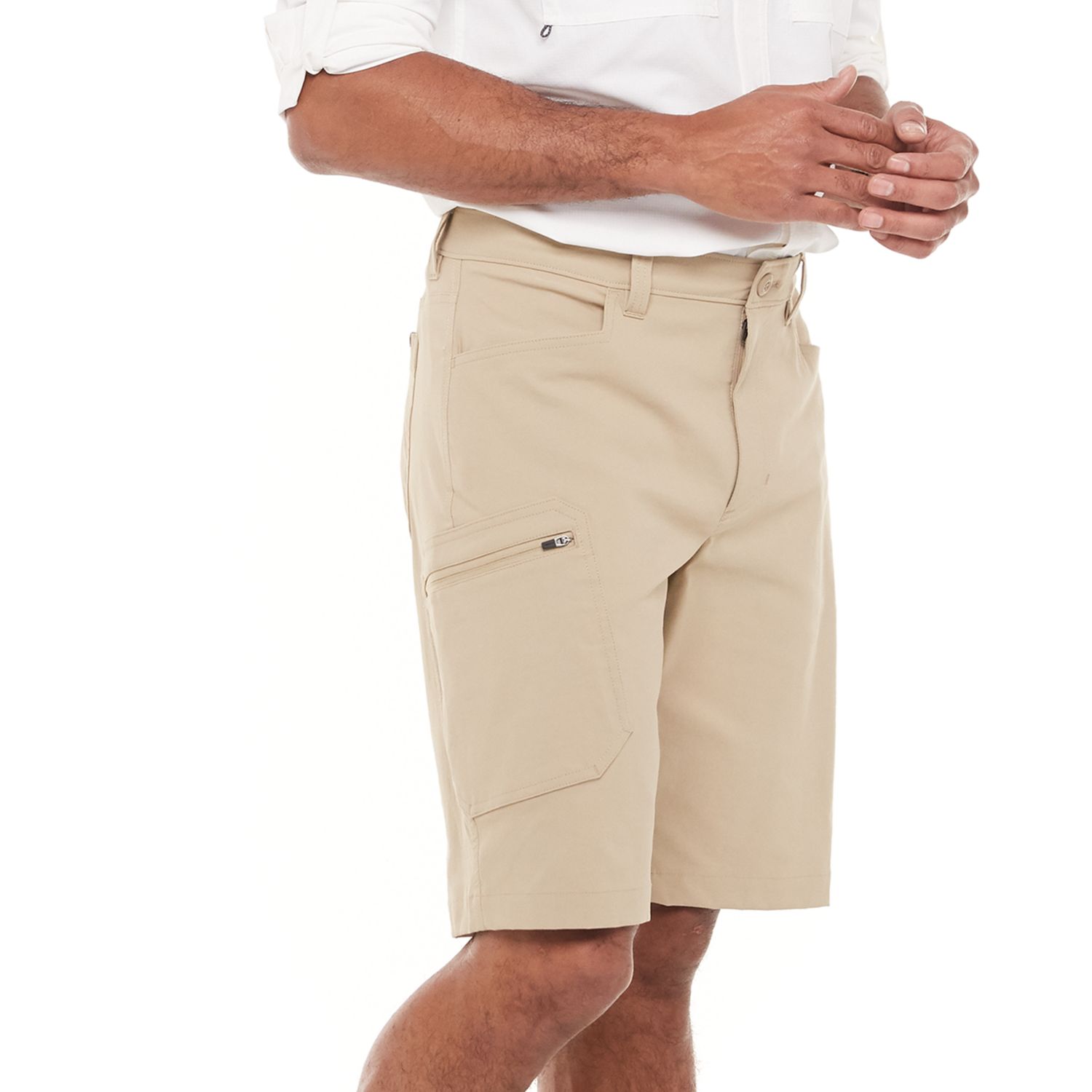 eddie bauer men's shorts with elastic waist