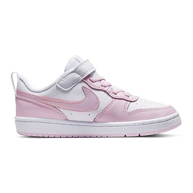 maagd Aarde Doe het niet Nike Court Borough Low 2 Little Kids' Shoes