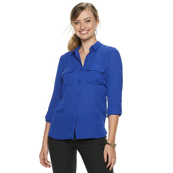 Women's Apt. 9® Collared Blouse