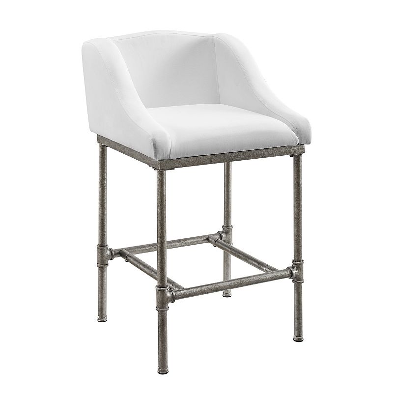 83456663 Hillsdale Furniture Dillon Counter Stool, White sku 83456663