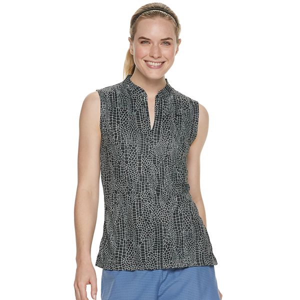 Women S Nike Dri Fit Sleeveless Golf Polo