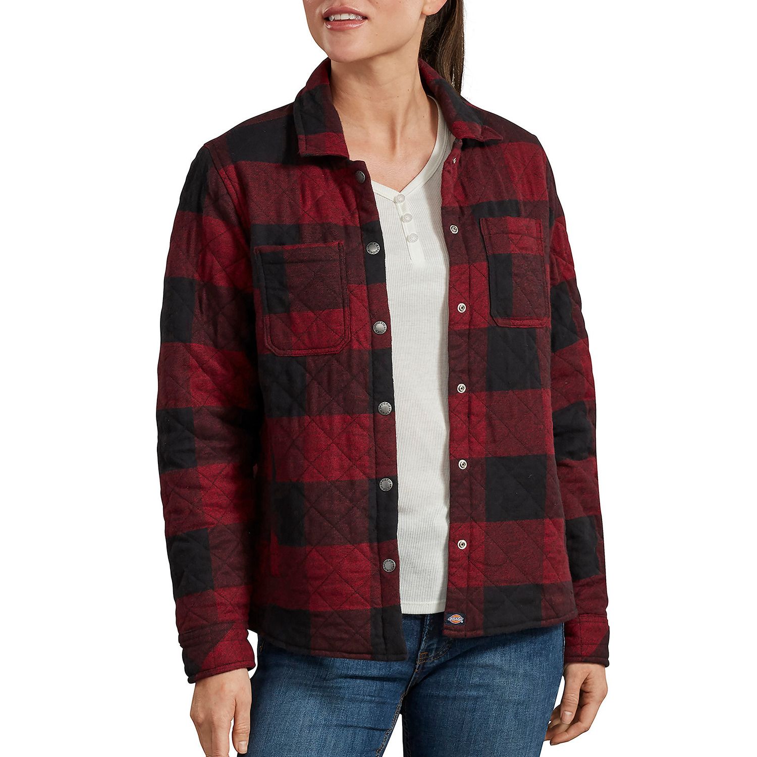 womens insulated flannel jacket with hood