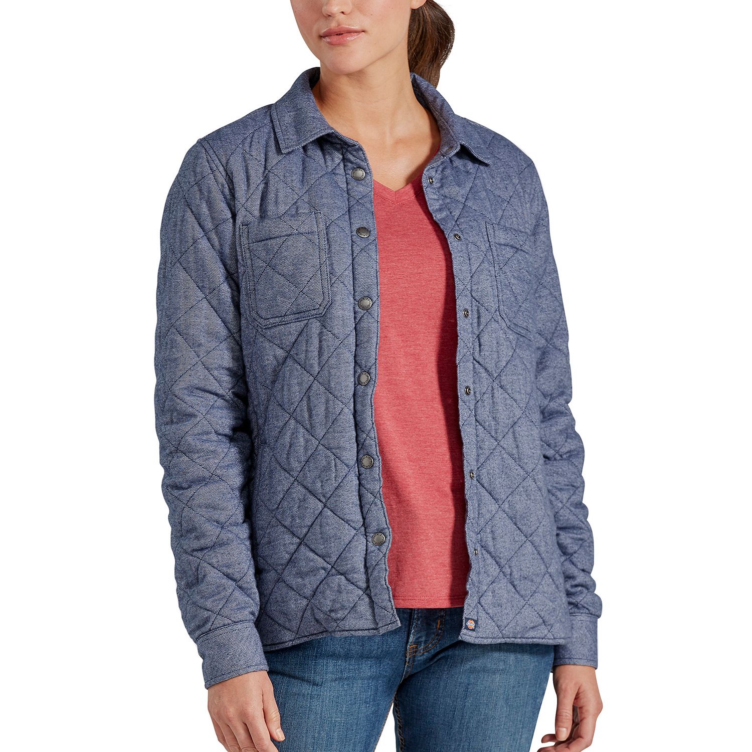 dickies quilted jacket womens