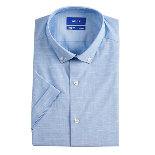 Kohls slim best sale fit dress shirt