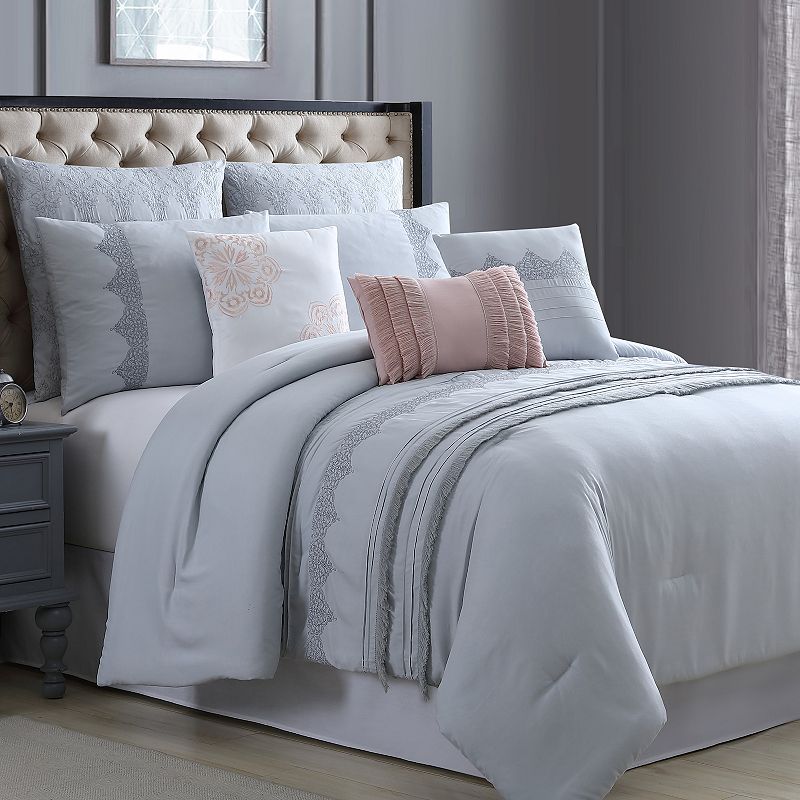 34147566 Pacific Coast Textiles Embellished Comforter Set,  sku 34147566