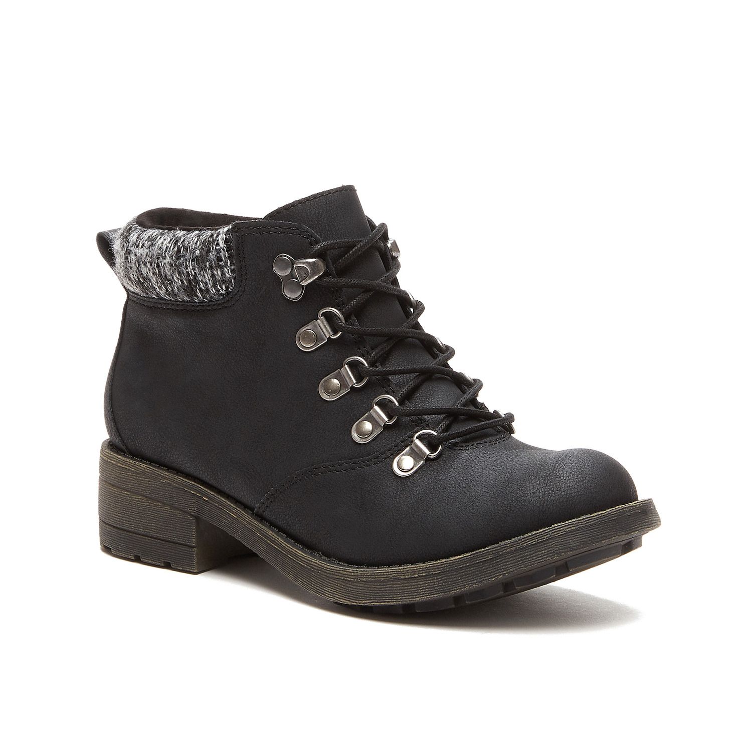 rocket dog black suede boots