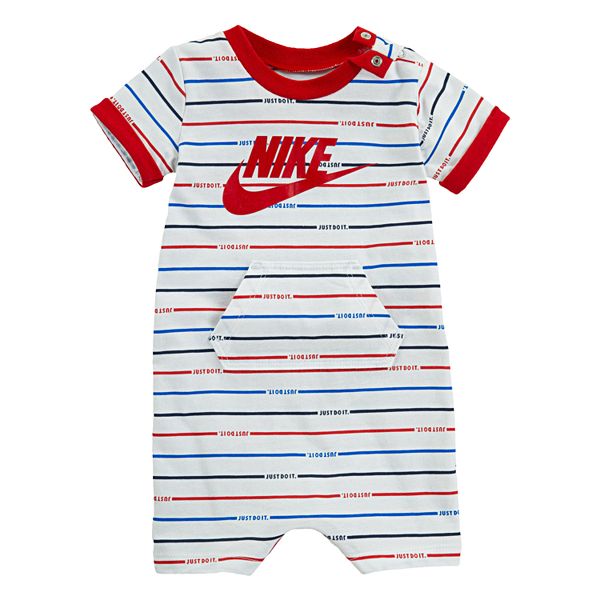 steekpenningen gewoon belediging Baby Boy Nike Striped Romper