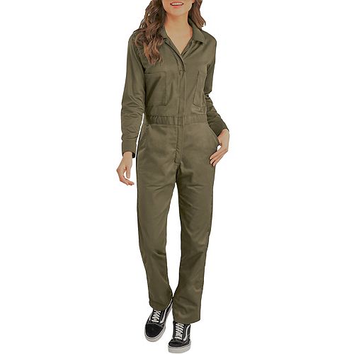 Women's Dickies Long Sleeve Twill Coveralls